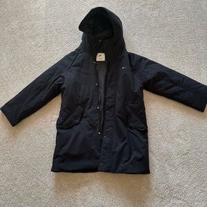 Nike Black Jacket with Logo